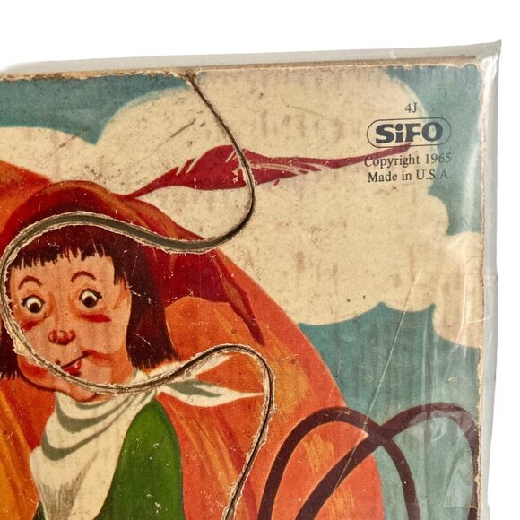 Lot 2 Vintage 1965 SIFO Tray Puzzles Nursery Rhyme - Picture 5 of 5